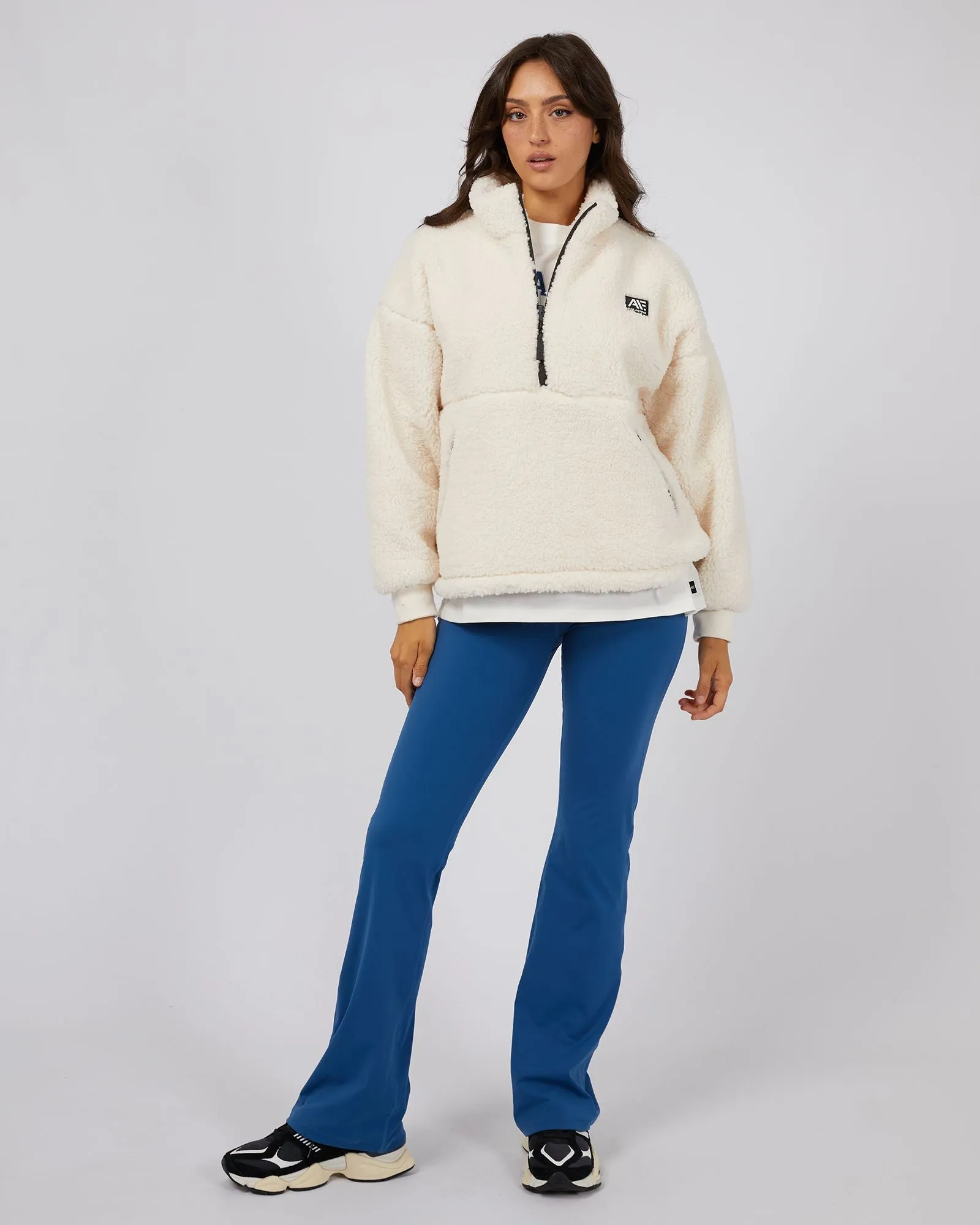 All About Eve Amara Quarter Zip Teddy