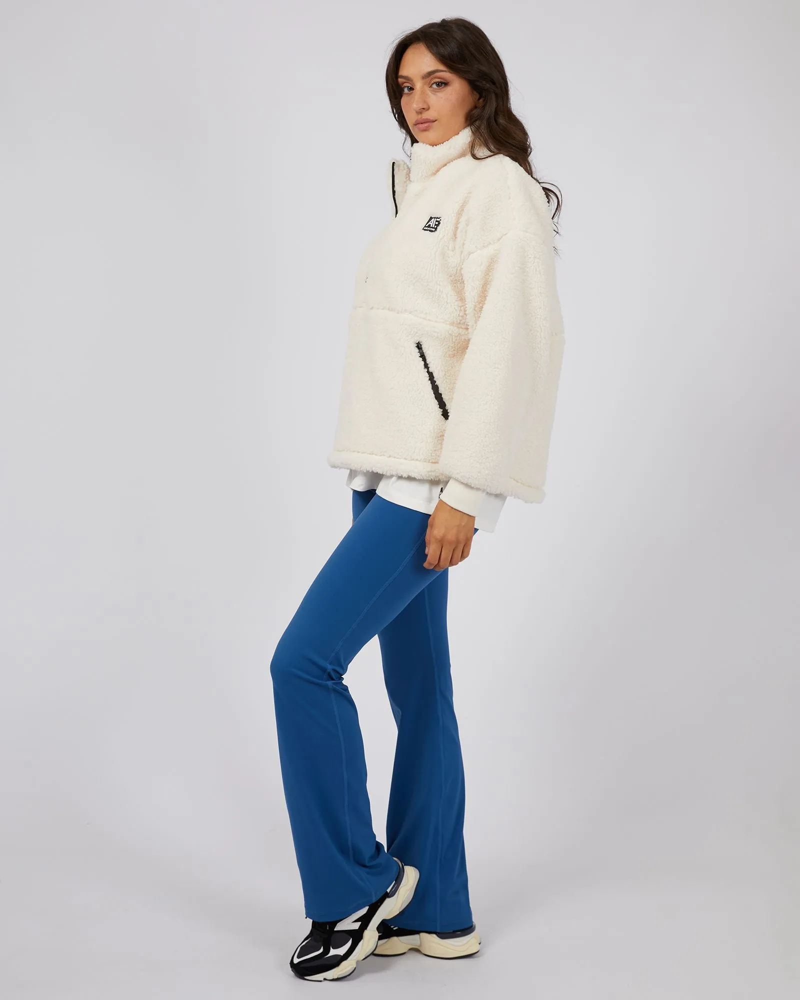 All About Eve Amara Quarter Zip Teddy