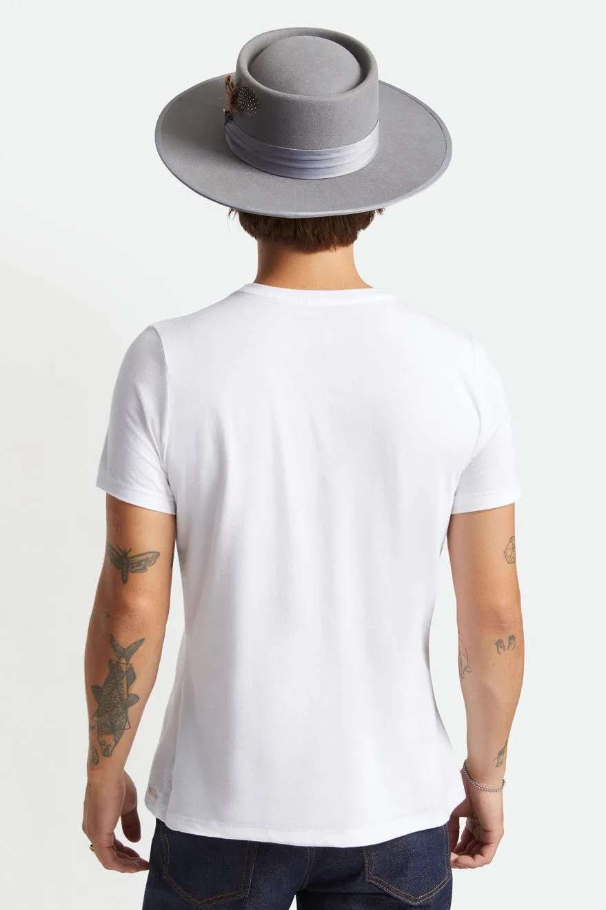 Amarillo Fedora - Light Grey