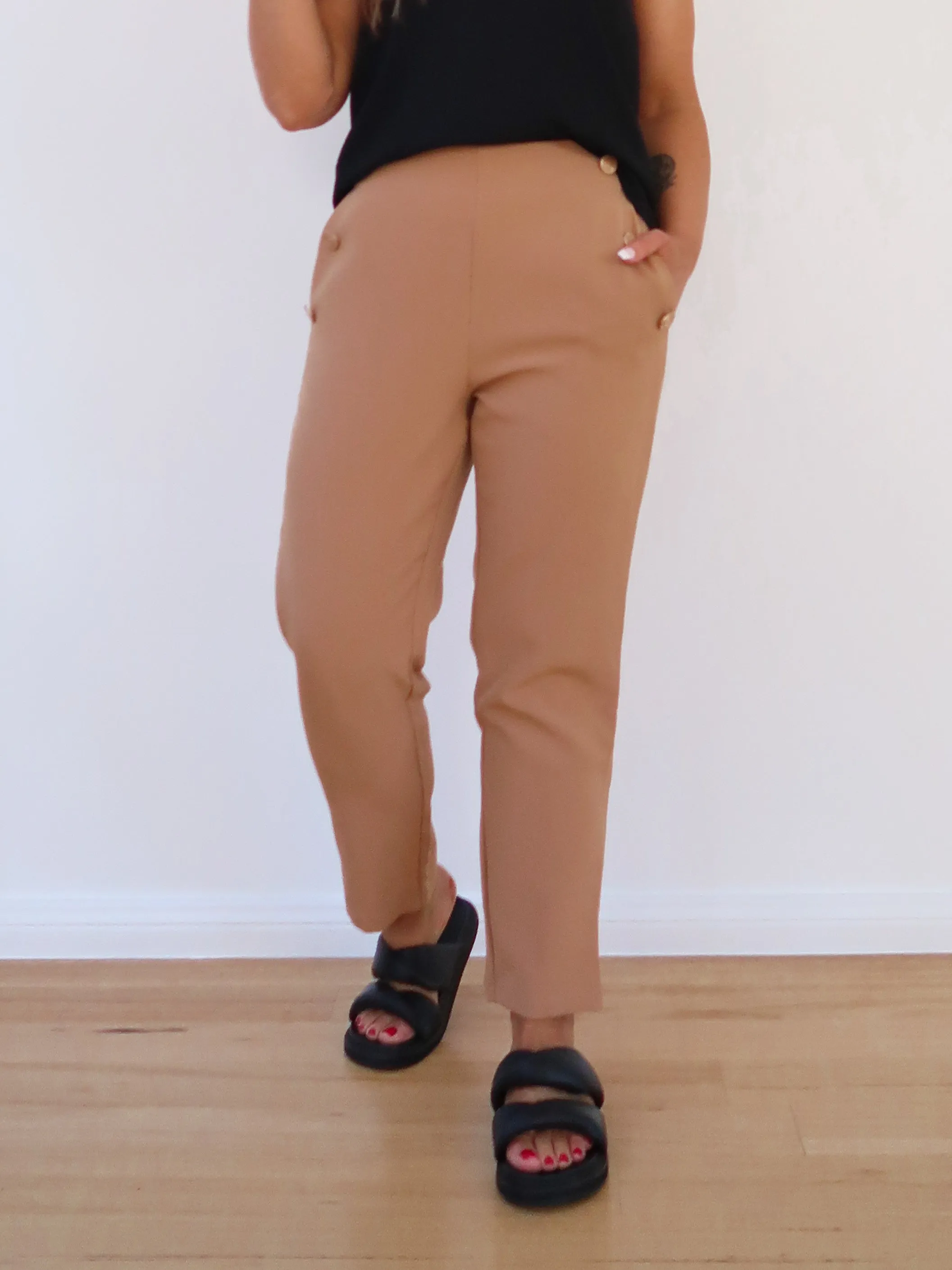 Ameli Pants - Camel