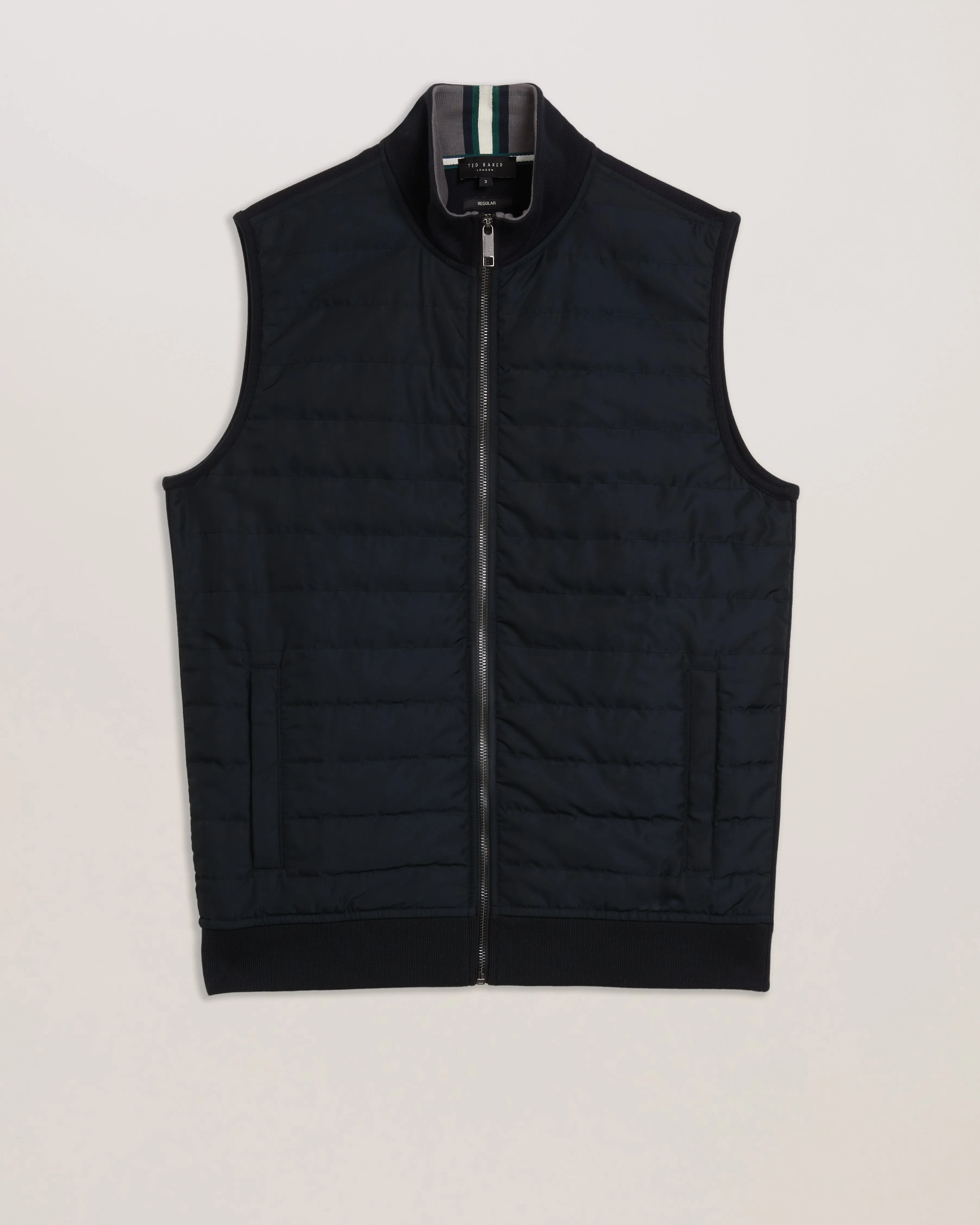 Atho Ss Regular Fit Quilted Gilet Black