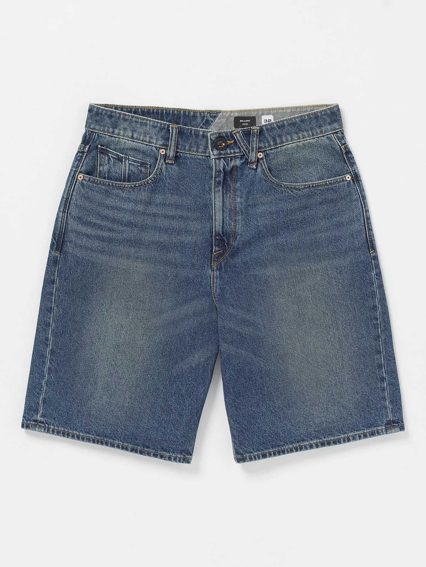 Billow Denim Shorts - Classic Blue