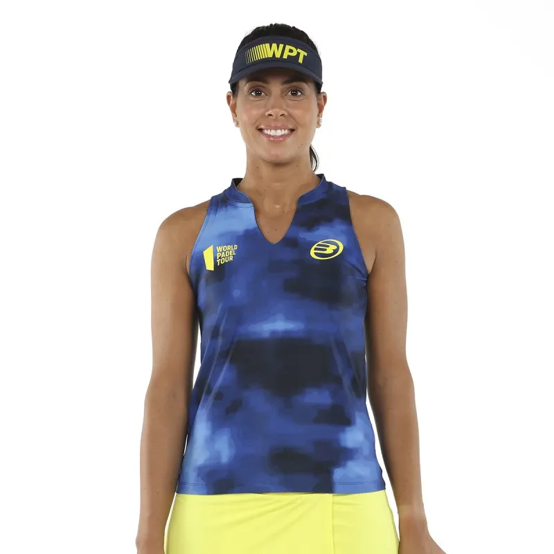 Bullpadel World Padel Tour Yaguara Deep Ocean Women Padel T-shirt