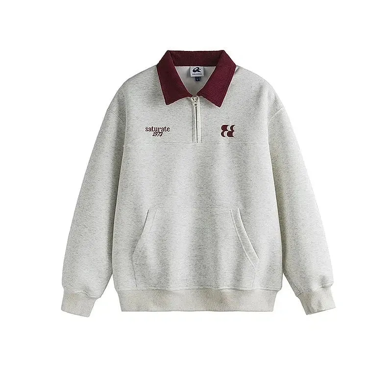 Comfortable Zip Pullover