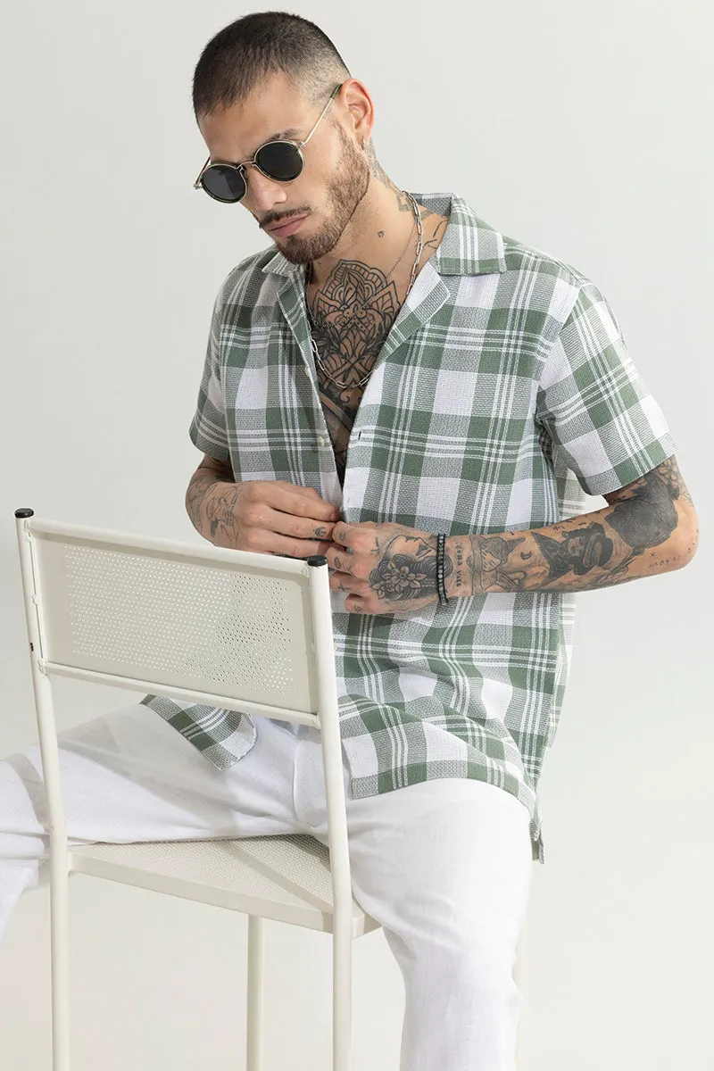 Cuban Cottage Green Shirt