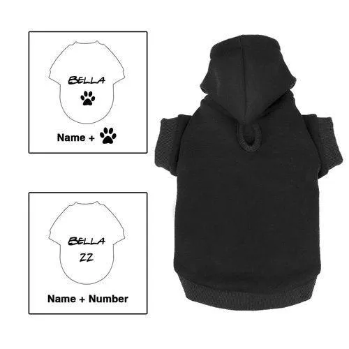 Custom Dog Cat Hoodie Winter Clothing