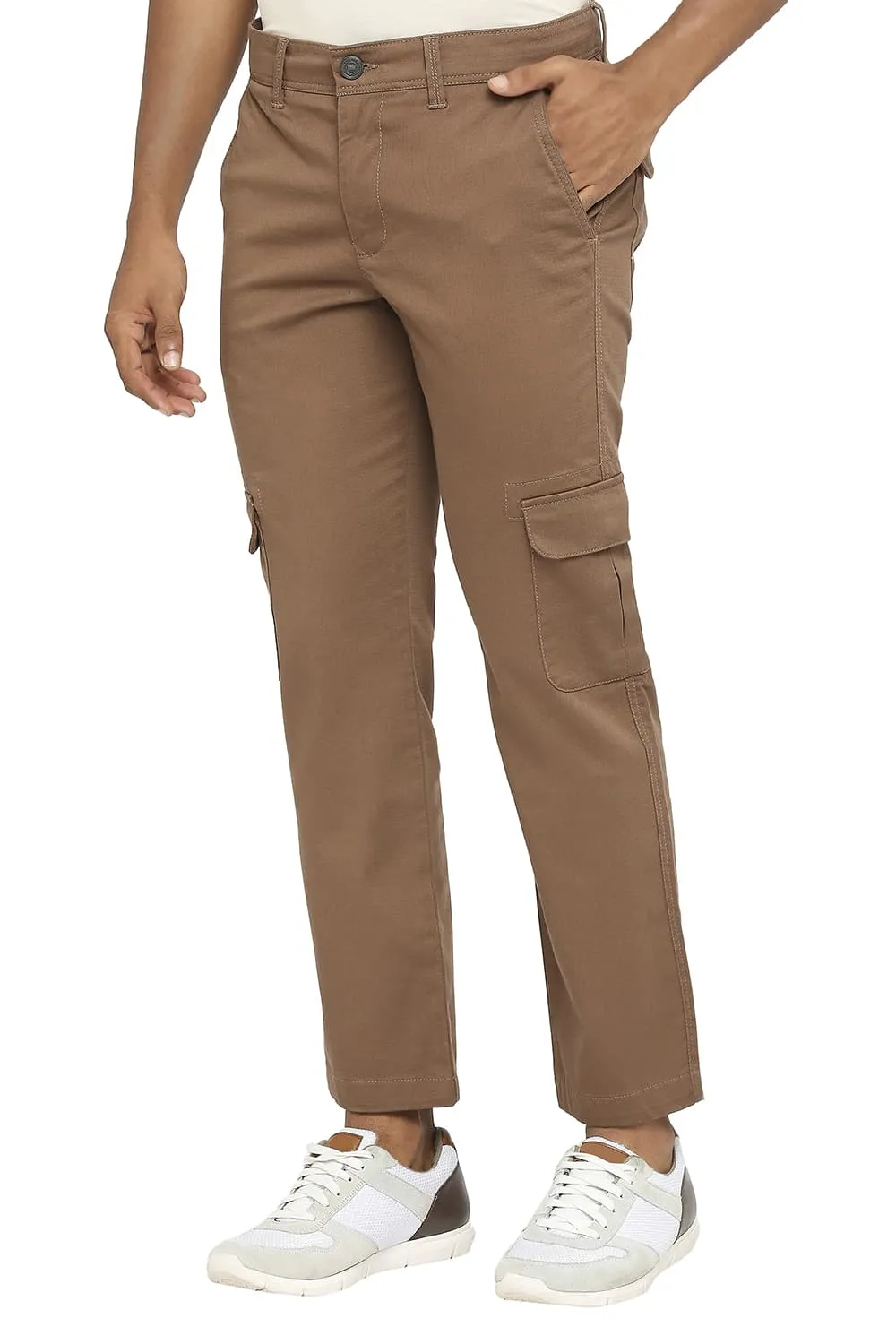 Drift Cargo Fit Cotton Stretch Dobby Trousers