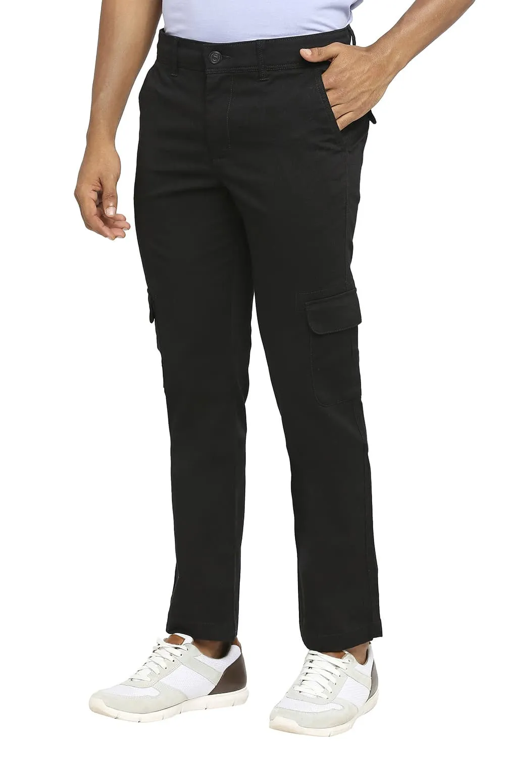 Drift Cargo Fit Cotton Stretch Dobby Trousers