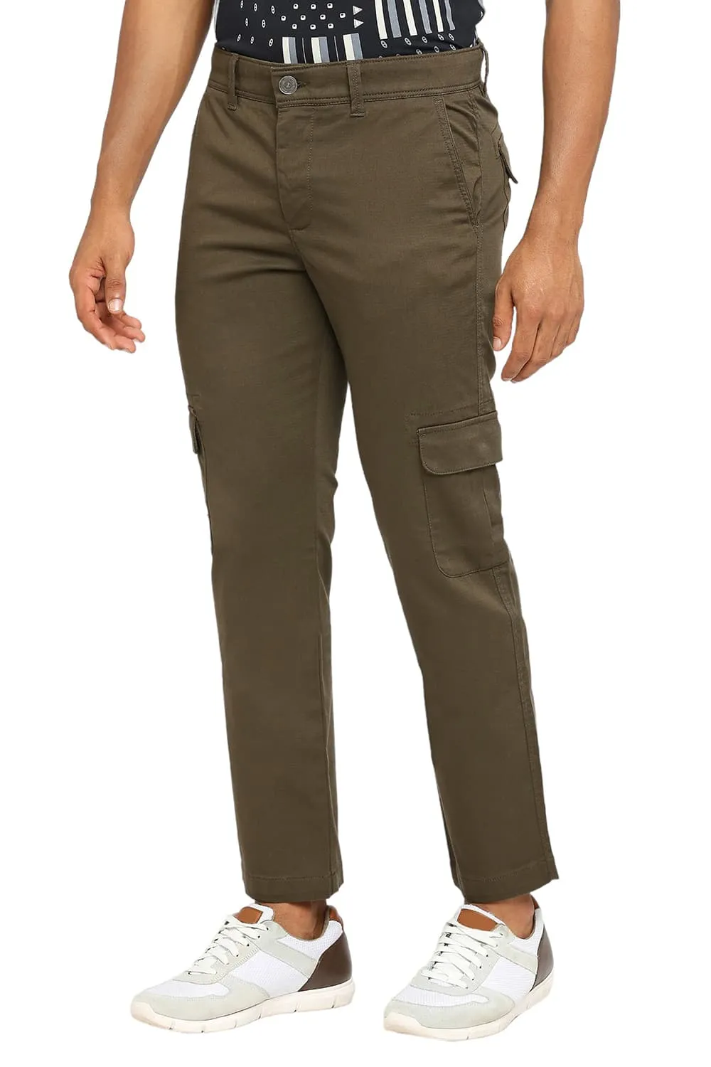 Drift Cargo Fit Cotton Stretch Dobby Trousers