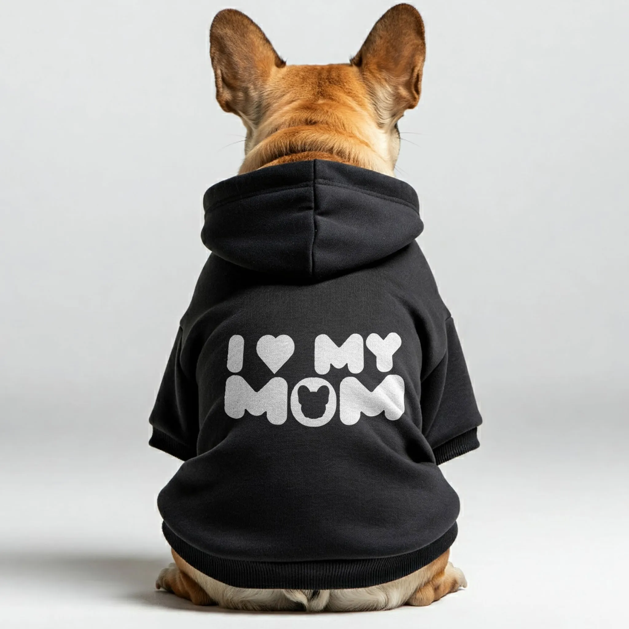 Frenchie Mom - Personalized French Bulldog Hoodies with Funny Quotes – Stylish, Cozy, and Premium 100% Cotton