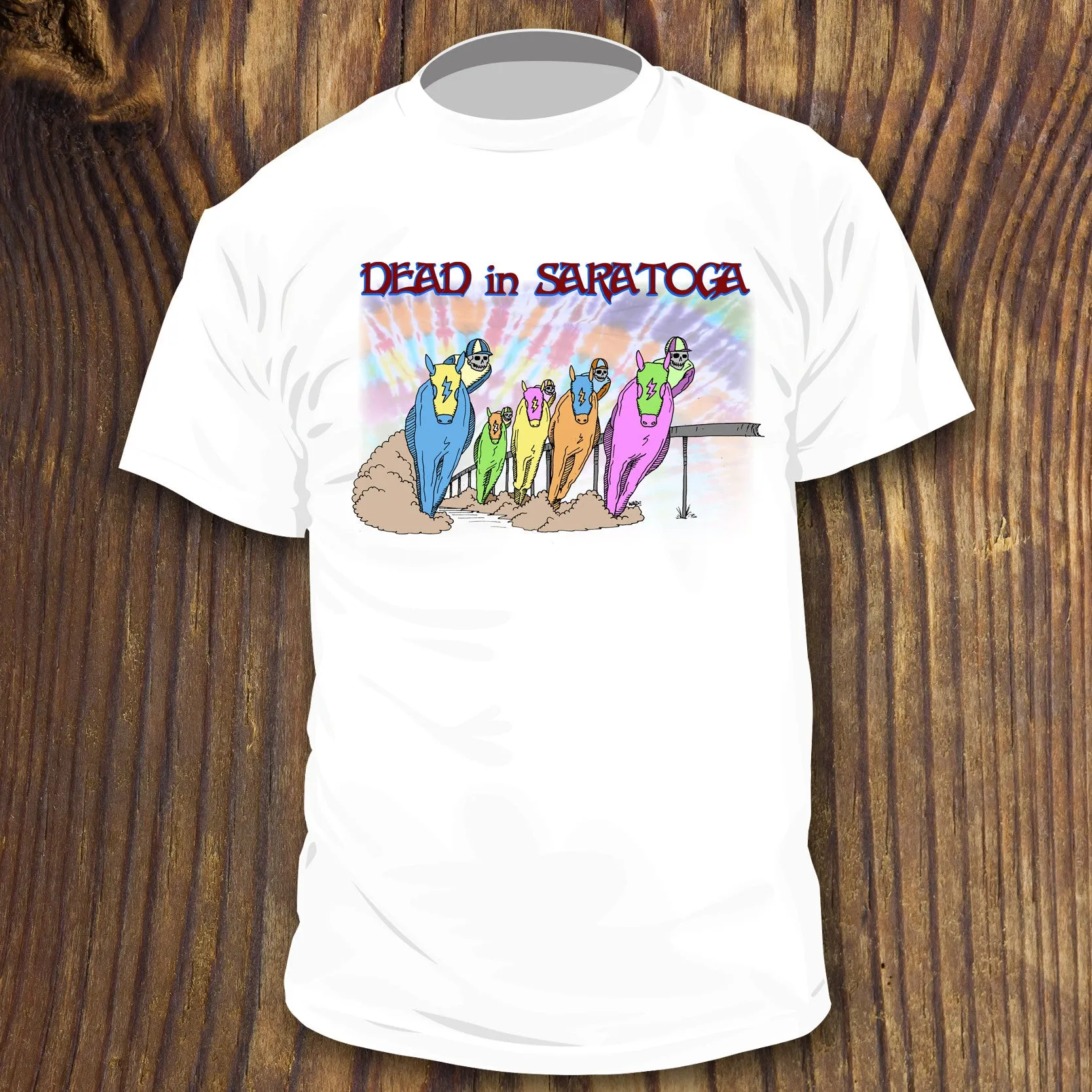 Grateful Dead Saratoga Springs concert shirt