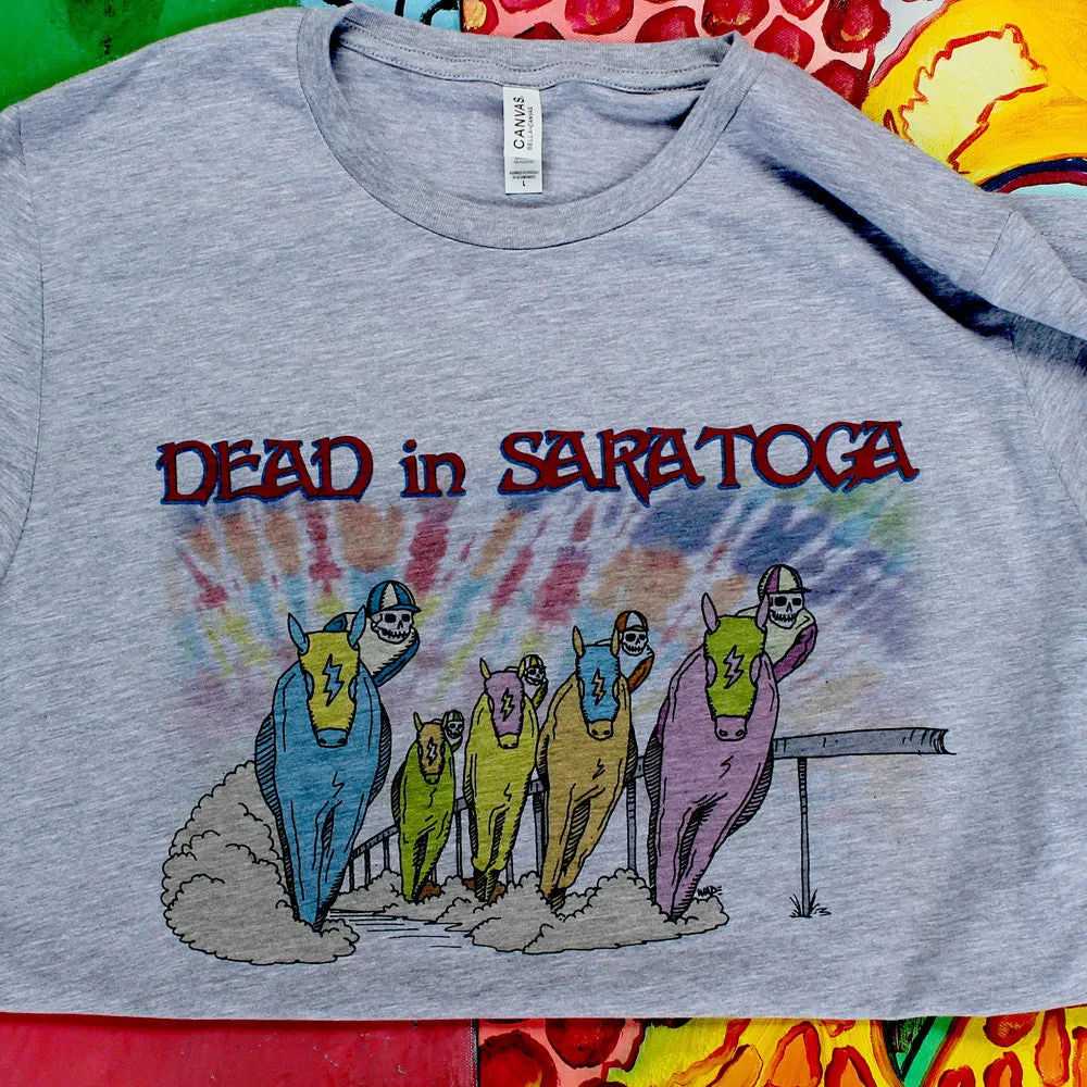 Grateful Dead Saratoga Springs concert shirt