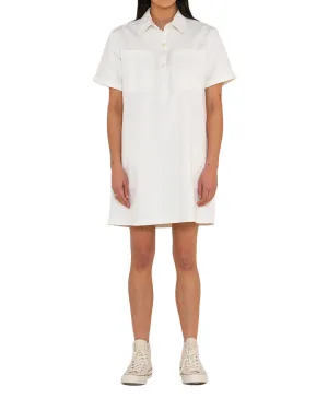 Honour Shirt Dress (Relaxed Fit) - Bleach White