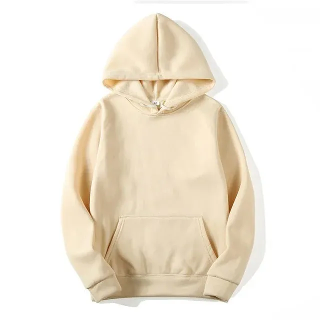 Ivyshape | Comfortable Simple Hoodie Ideal for Fall/Winter