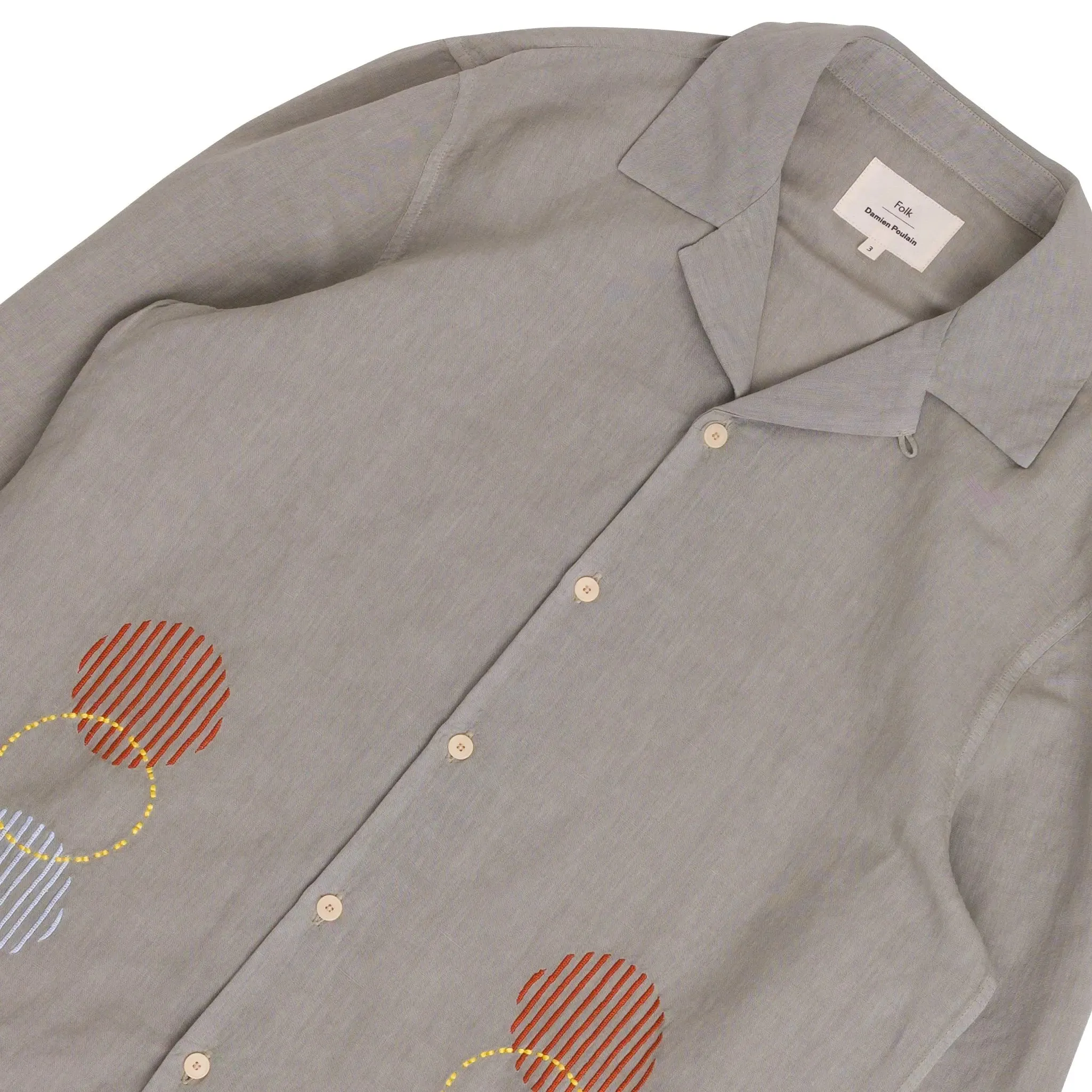 LS Soft Collar Shirt- Olive Sun