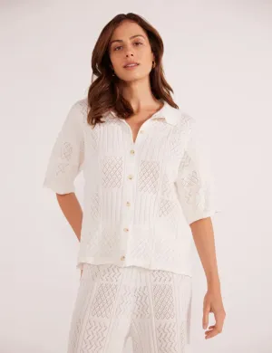 MinkPink Kacey Knit Shirt