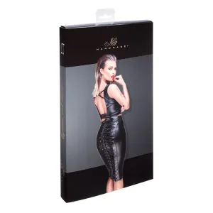 Noir Powerwetlook Pencil Skirt Small Packaging Box