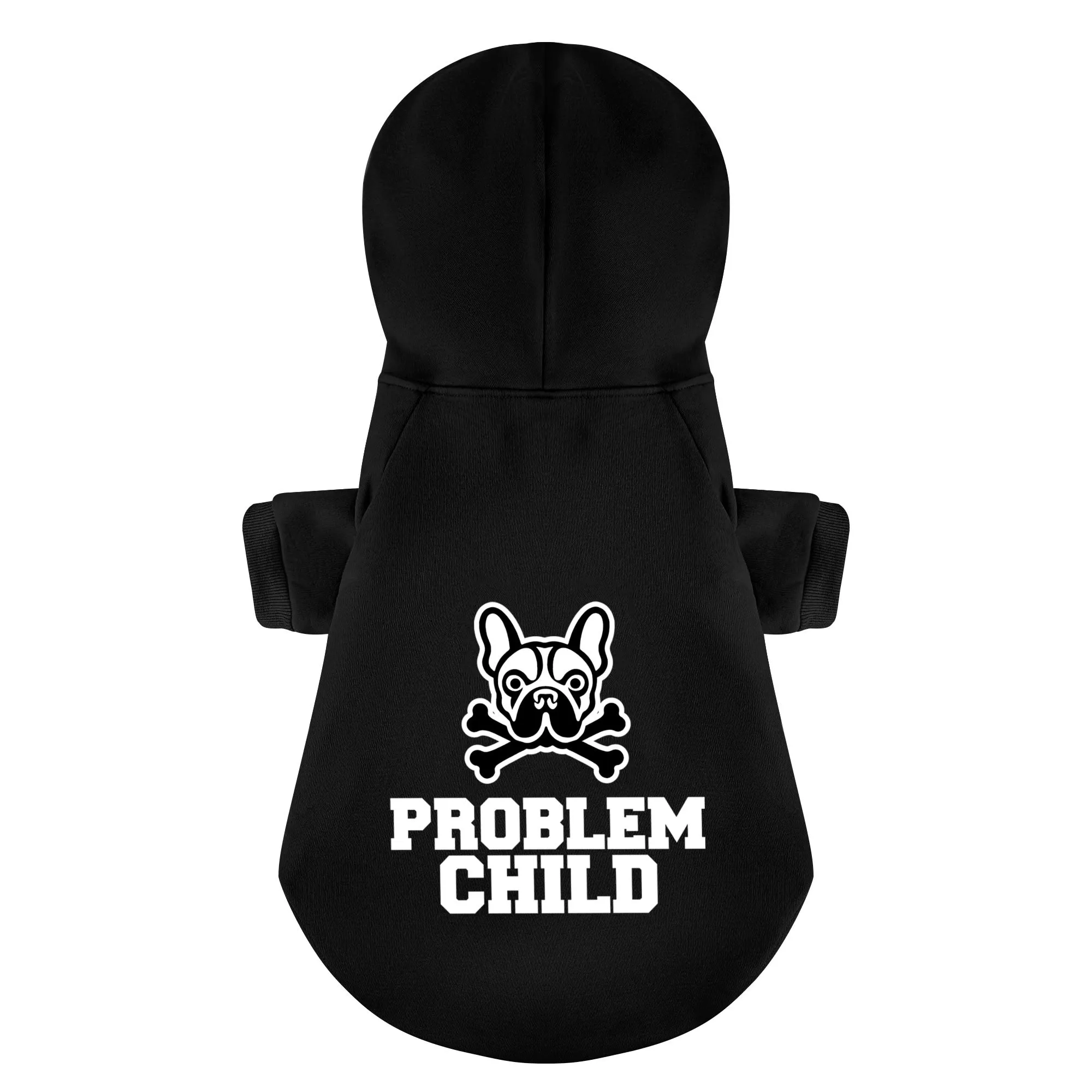 Problem child - Personalized French Bulldog Hoodies with Funny Quotes – Stylish, Cozy, and Premium 100% Cotton