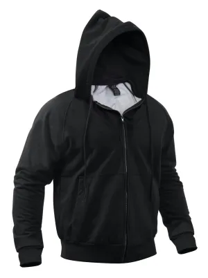 Rothco Thermal Lined Full-Zip Hoodie / Black