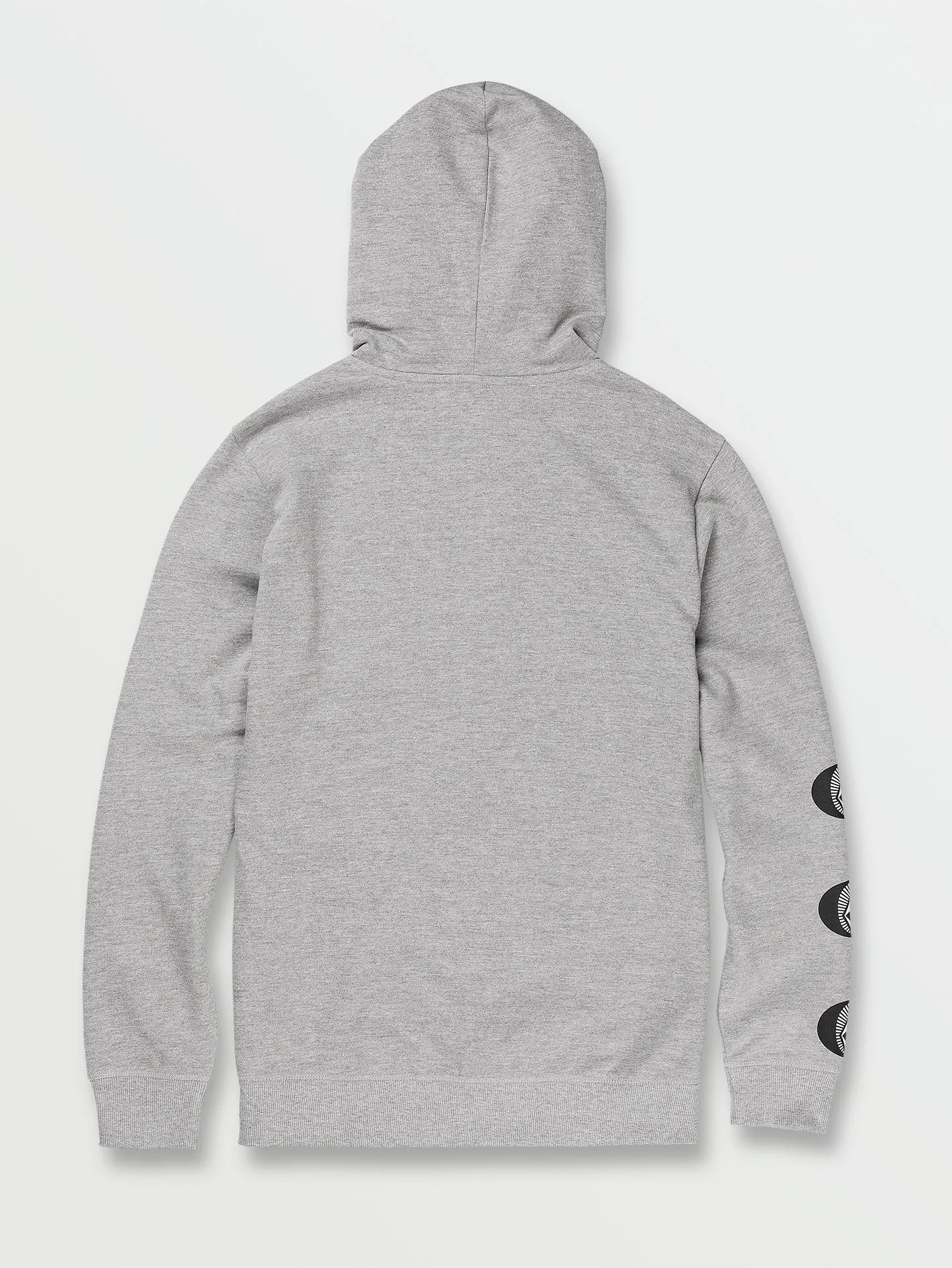 Roundabout Pullover Fleece Hoodie - Light Grey